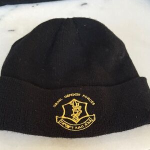 🇮🇱IDF Black Beanie Unisex EUC 🇮🇱